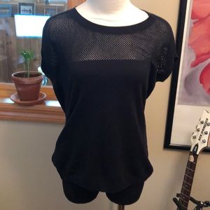W by Worth knit short sleeve top size M